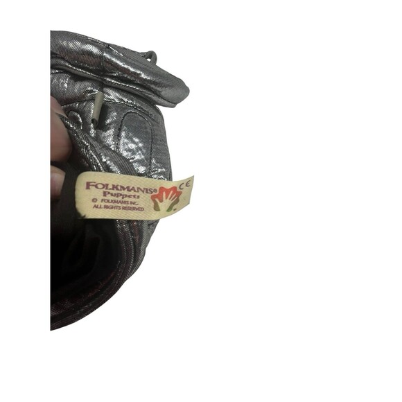 Folkmanis Raccoon In Trash Can Hand Puppet Plush Please Recycle Garbage Can - Picture 9 of 10